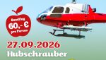 Hubschrauberrundflug Lingen Apfelfest